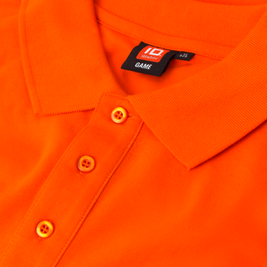 ID Stretch herre poloshirt orange