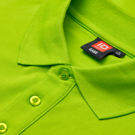 ID Stretch herre poloshirt lime