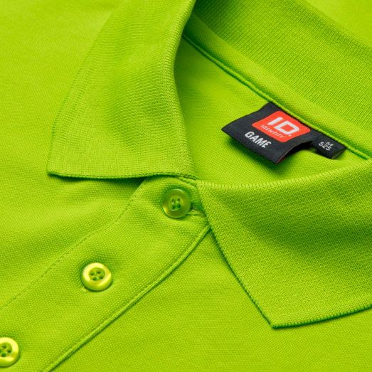 ID Stretch herre poloshirt lime