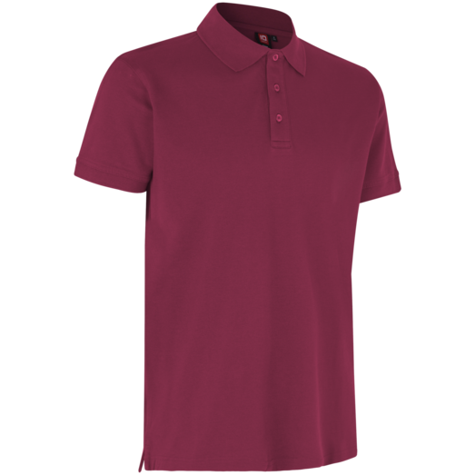 ID Stretch herre poloshirt cerise