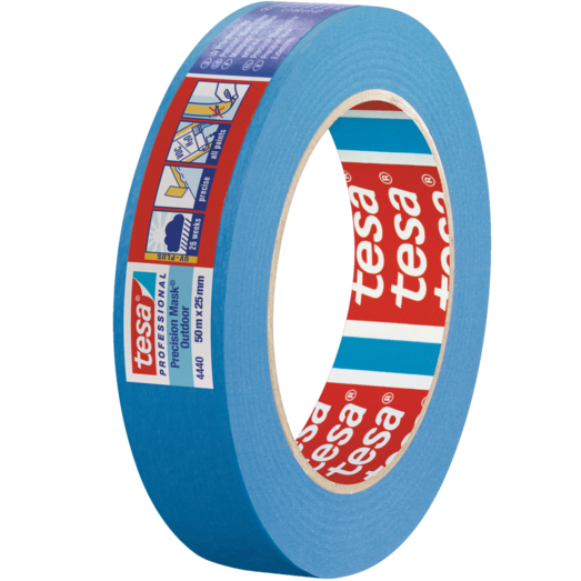 Tesa® 4440 Professionel udendørs malertape 50 m x 25 mm blå