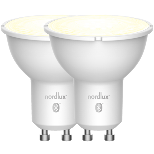 Nordlux smart pære LED GU10 SMD hvid 2 pk