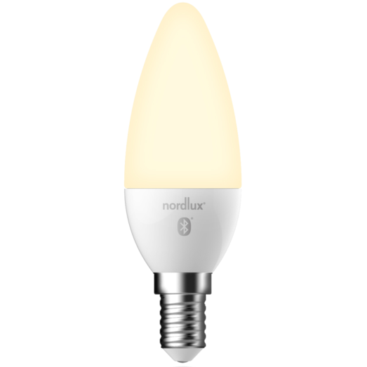 Nordlux smart pære LED E14 C35 4,9W hvid