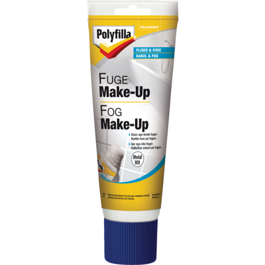 Polyfilla fuge make-up hvid 220 ml