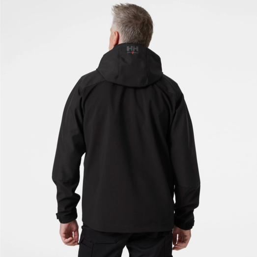 HH Workwear Oxford softshell jakke sort