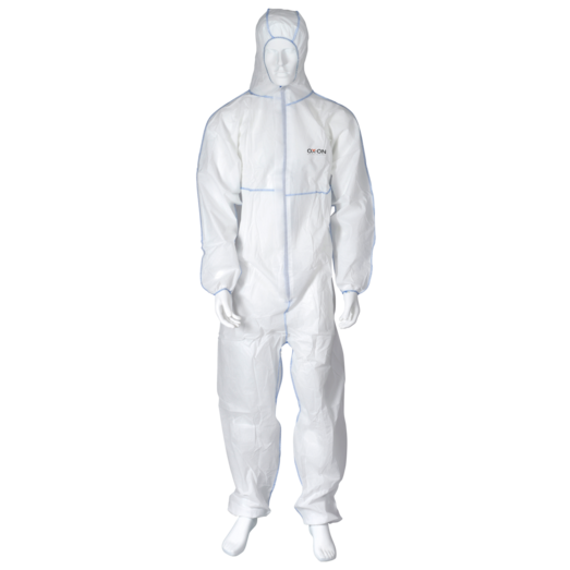 OX-ON SMS coverall beskyttelsesdragt type 5-6 hvid