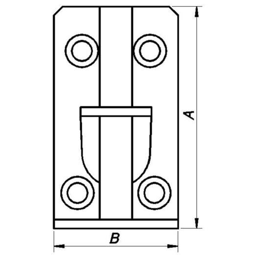 PN pladestabel med 13 mm tap varmforz.