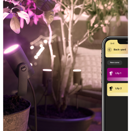 Philips Hue Lily udendørs spot stor LED