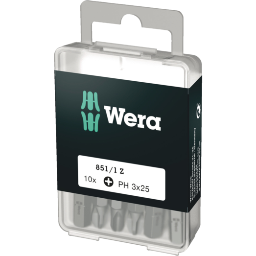 Wera 851/1 Z bits PH 3x25 mm 10 stk