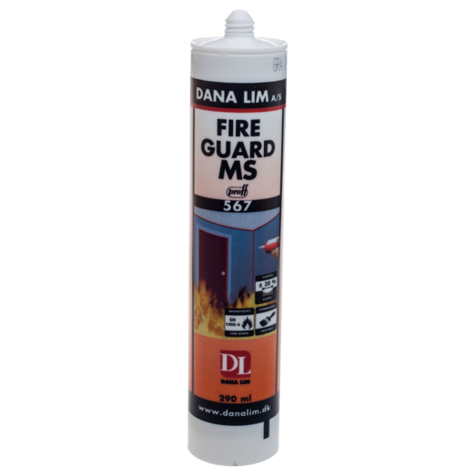 Dana fire guard MS 567 hvid 290 ml