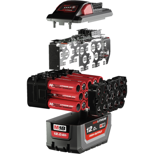 Milwaukee M18 HB12 18V high output 12.0 Ah batteri