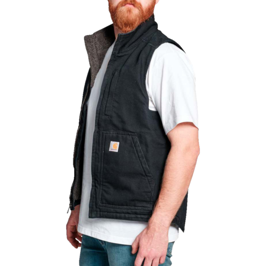 Carhartt Mock Neck vest sort