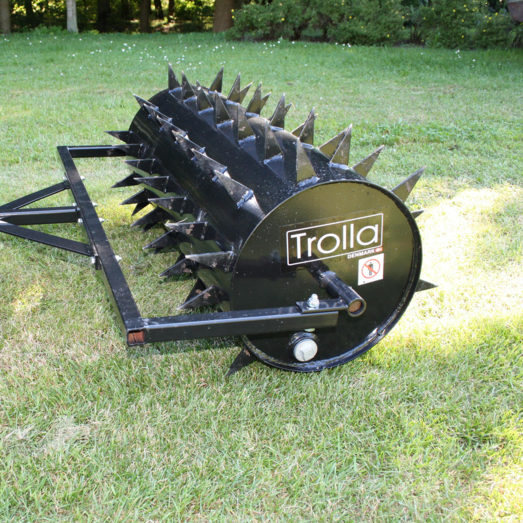 Trolla plænelufter / tromle m/pigge 91 cm