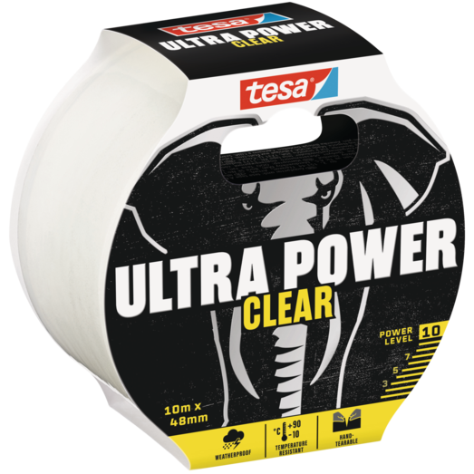 Tesa Ultra Power Clear reparationstape 48 mm transparent