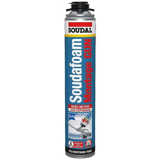 Soudal Soudafoam montageskum til pistol 750 ml