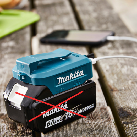 Makita DECADP05 PB adapter for USB solo