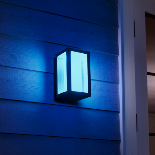 Philips Hue Impress udendørs væglampe sort