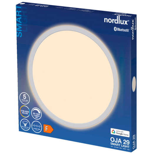 Nordlux Oja smart light plafond hvid