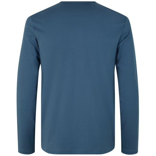 ID Interlock herre langærmet t-shirt indigo