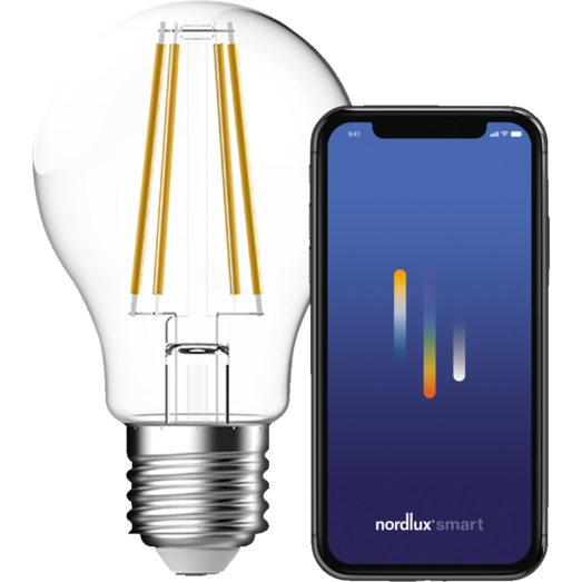 Nordlux smart pære E27 A60 4,7W klar