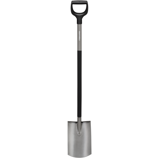 Fiskars Ergonomic spade grå