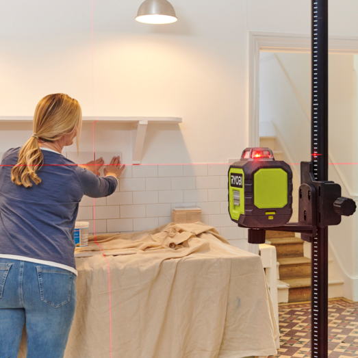 Ryobi RB360RLL rød 360° linjelaser