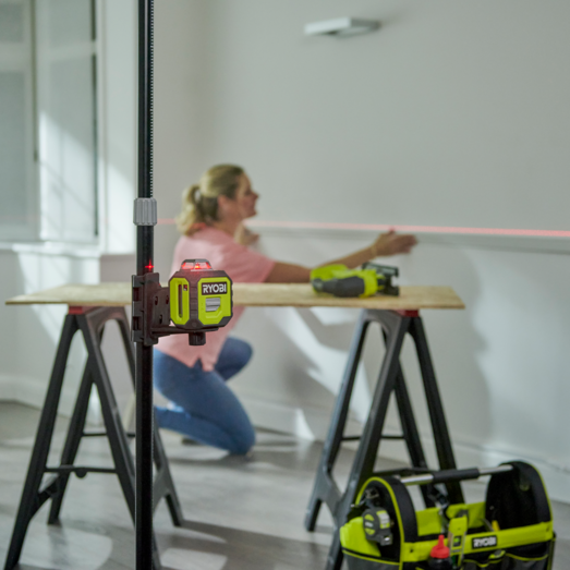 Ryobi RB360RLL rød 360° linjelaser