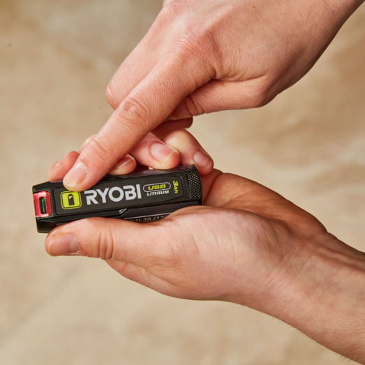 Ryobi 4V 3,0 Ah USB lithium batteri