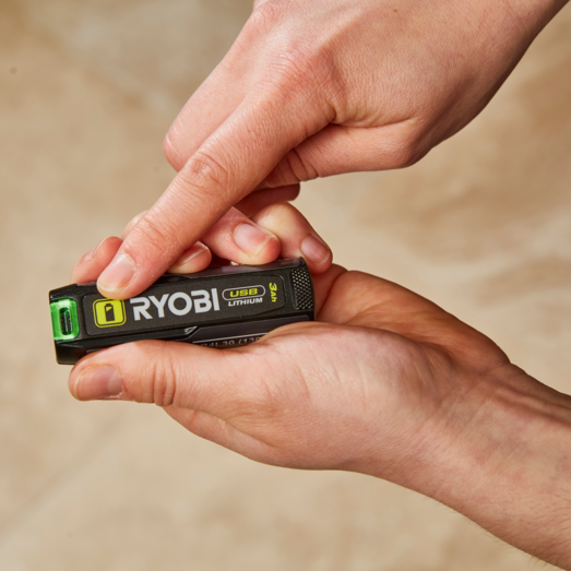 Ryobi 4V 3,0 Ah USB lithium batteri