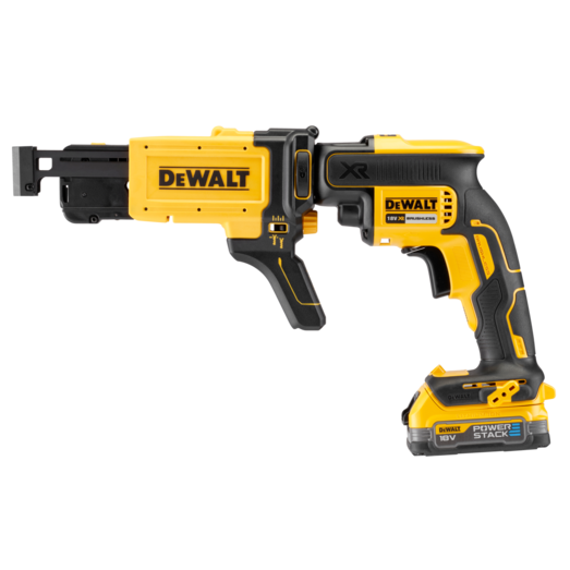 DeWALT DCF620E1K gipsskruemaskine med powerstack batteripakke