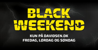 Black weekend fredag, lørdag og søndag