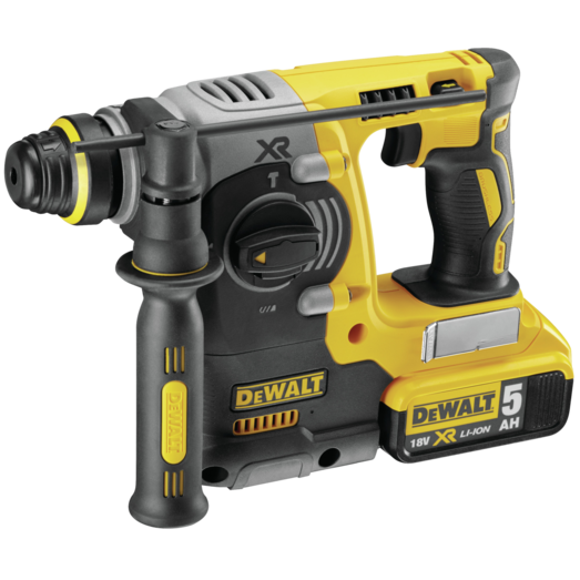 DeWALT DCH273P2T-QW 18C XR borehammer 2x5.0Ah batteri og lader