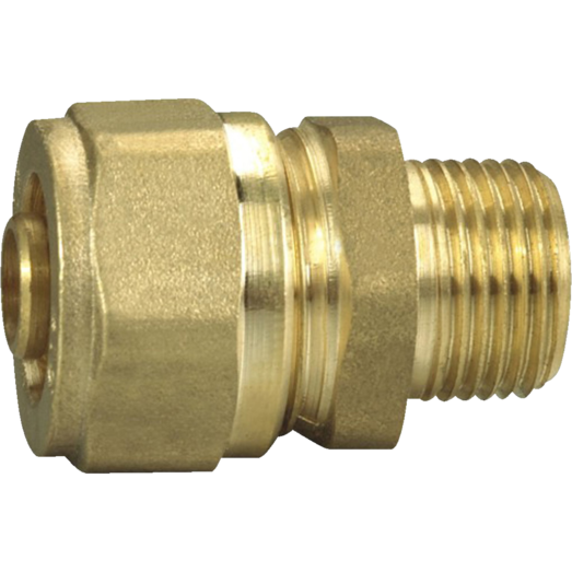 Nippel t/pexrør 3/4"x15 mm