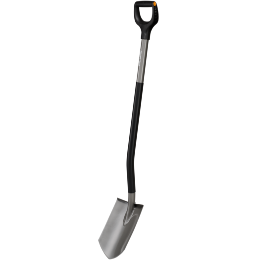 Fiskars Ergonomic spadsspade grå