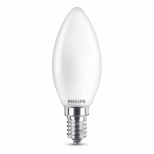 Philips Kerte LED pære E14 40W 2 pack