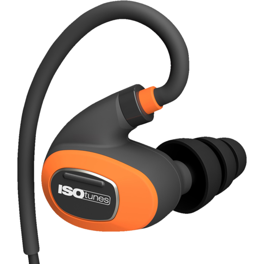 ISOTunes Pro 2,0 EN325 høreværn sort/orange