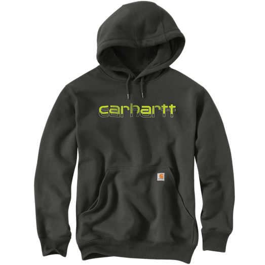 Carhartt rain defender graphic sweatshirt mørk grøn