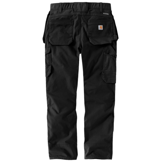 Carhartt 105070 steel cargo multi-pocket bukser Sort