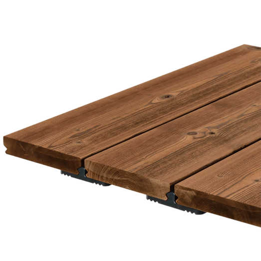 Thermowood terrassebræt glat 32x150 mm