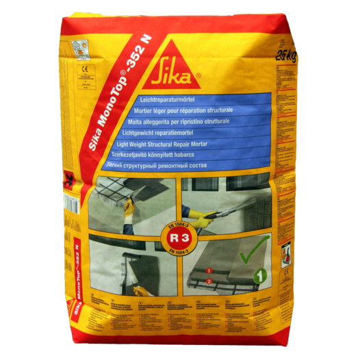 Sika Monotop-352N reparationsmørtel 25 kg