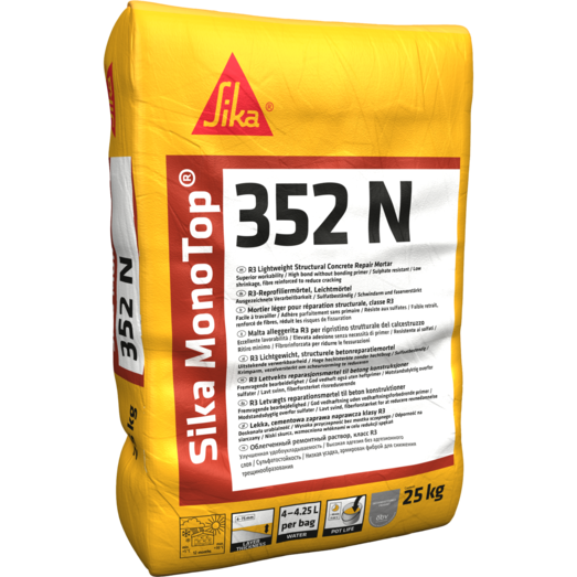 Sika Monotop-352N reparationsmørtel 25 kg