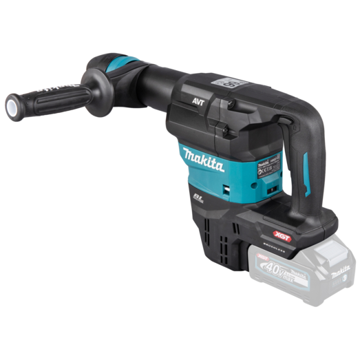 Makita HM001GZ02 mejselhammer XGT 40V inkl. 2 batterier og lader