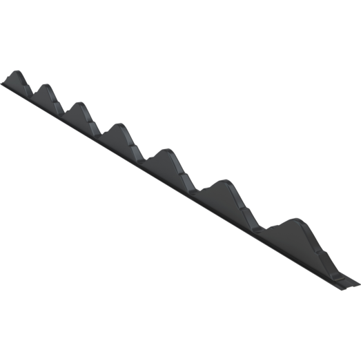 Swisspearl plastudhængsklods B9 m/ventilation 885x30 mm