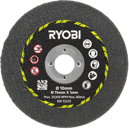 Ryobi RAKCOT03 skæreskiver til multisav Ø76 mm 3 stk.