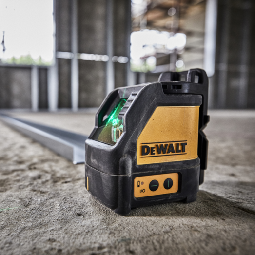 DeWALT DW088CG selvnivellerende krydslinjelaser grøn