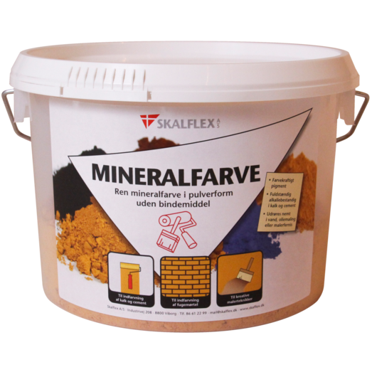 Skalflex Mineralfarve okkergul - 750 g