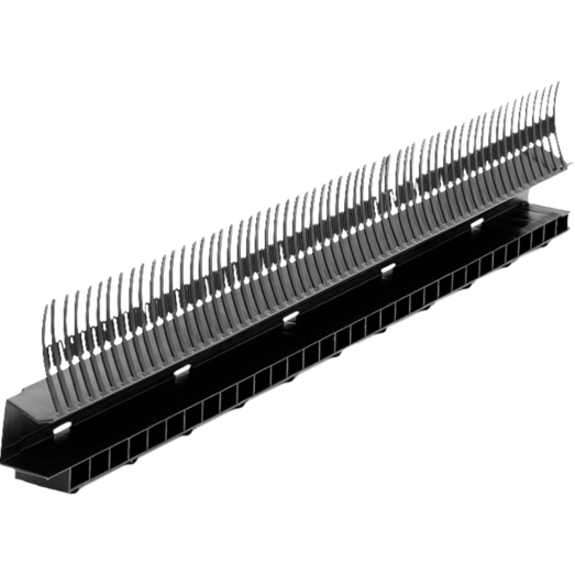 Icopal IcoVenti skotrendeelement 70 cm sort