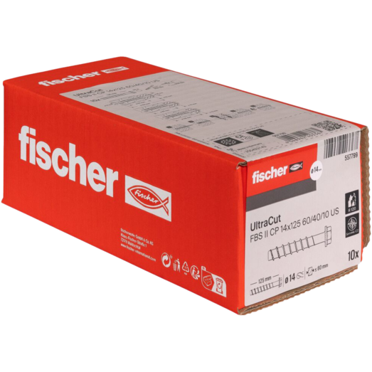 Fischer Ultracut FBS II US betonskrue 14 mm 50 stk