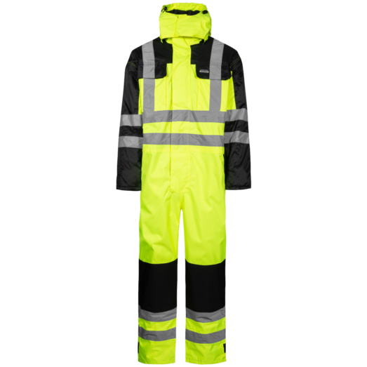 Lyngsøe Rainwear vinterkedeldragt hi-vis gul/sort