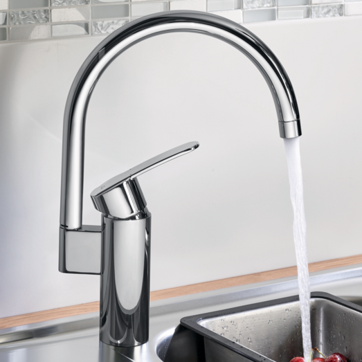 Grohe Wave Cosmopolitan et-grebs køkkenarmatur krom